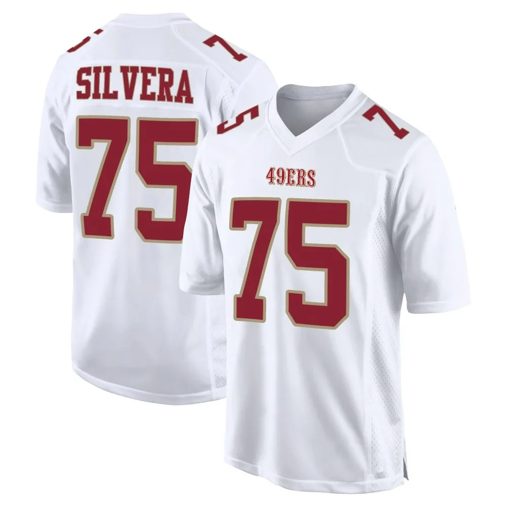 Men's San Francisco 49ers Nesta Jade Silvera Nike Fashion Game White Jersey Men's San Francisco 49ers Nesta Jade Silvera Nike Fashion Game White Jersey
