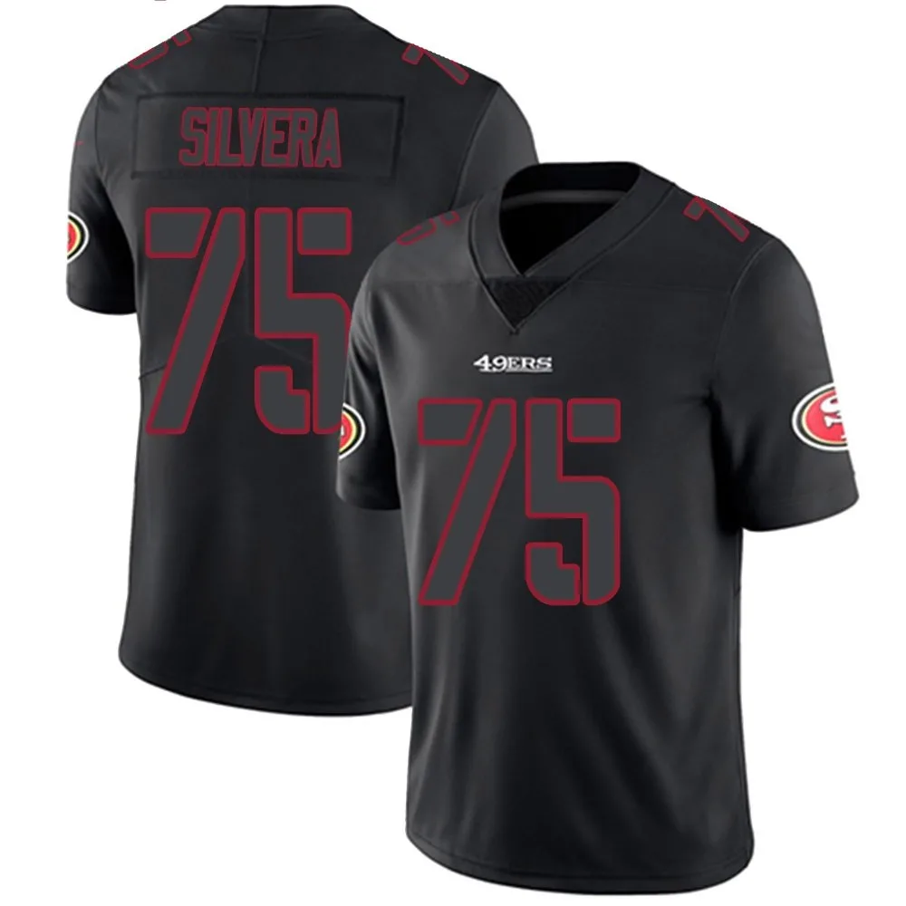 Men's San Francisco 49ers Nesta Jade Silvera Nike Limited Black Impact Jersey Men's San Francisco 49ers Nesta Jade Silvera Nike Limited Black Impact Jersey