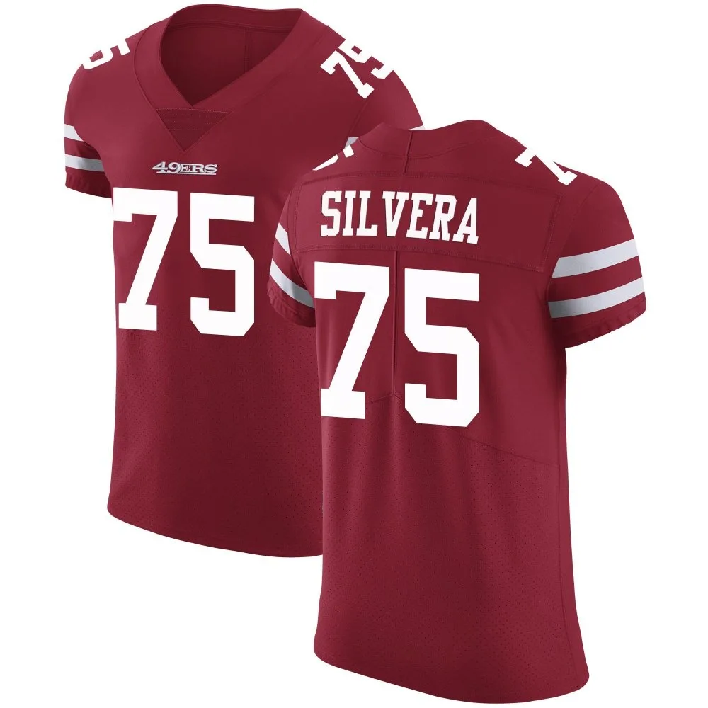 Men's San Francisco 49ers Nesta Jade Silvera Nike Team Color Vapor Untouchable Elite Red Jersey Men's San Francisco 49ers Nesta Jade Silvera Nike Team Color Vapor Untouchable Elite Red Jersey