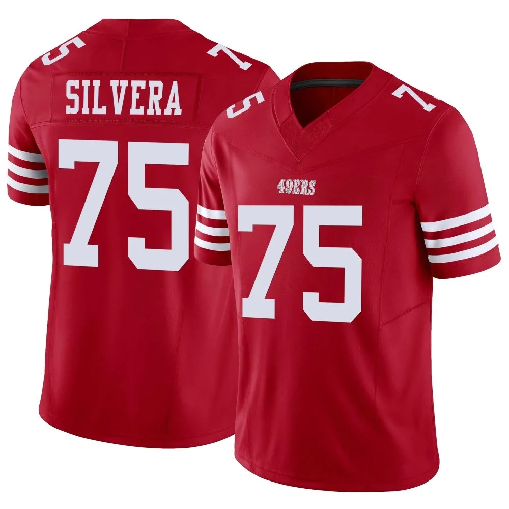 Men's San Francisco 49ers Nesta Jade Silvera Nike Vapor F.U.S.E. Limited Scarlet Jersey Men's San Francisco 49ers Nesta Jade Silvera Nike Vapor F.U.S.E. Limited Scarlet Jersey