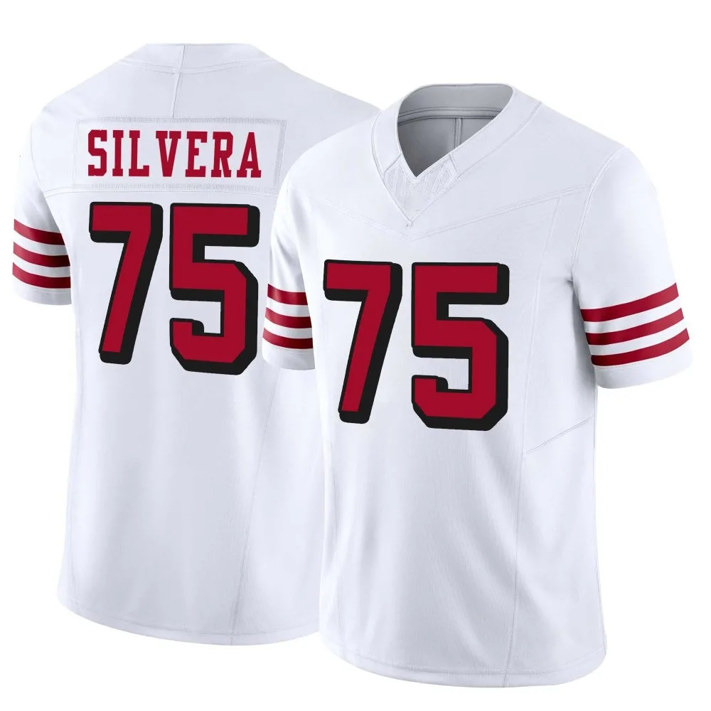 Youth San Francisco 49ers Nesta Jade Silvera Nike Alternate Vapor F.U.S.E. Limited White Jersey Youth San Francisco 49ers Nesta Jade Silvera Nike Alternate Vapor F.U.S.E. Limited White Jersey
