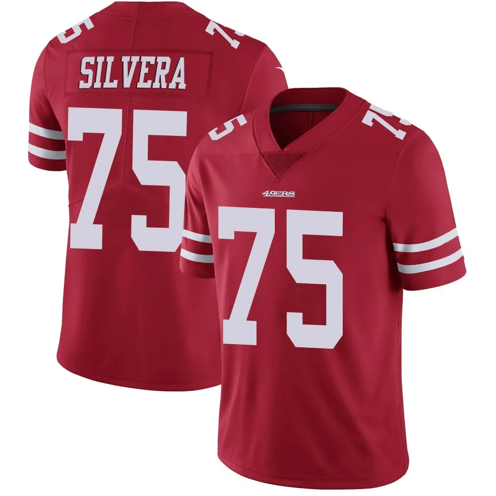 Youth San Francisco 49ers Nesta Jade Silvera Nike Team Color Vapor Untouchable Limited Red Jersey Youth San Francisco 49ers Nesta Jade Silvera Nike Team Color Vapor Untouchable Limited Red Jersey