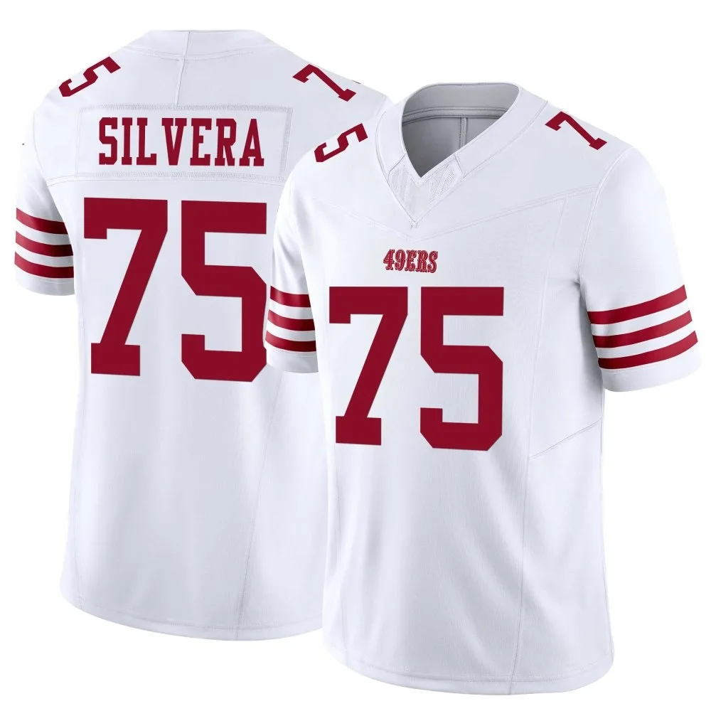 Youth San Francisco 49ers Nesta Jade Silvera Nike Vapor F.U.S.E. Limited White Jersey Youth San Francisco 49ers Nesta Jade Silvera Nike Vapor F.U.S.E. Limited White Jersey