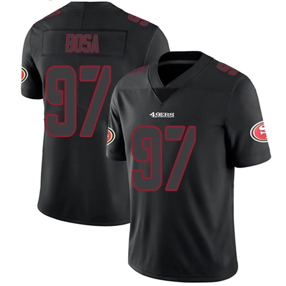 Youth San Francisco 49ers Nick Bosa Nike Limited Black Impact Jersey Youth San Francisco 49ers Nick Bosa Nike Limited Black Impact Jersey