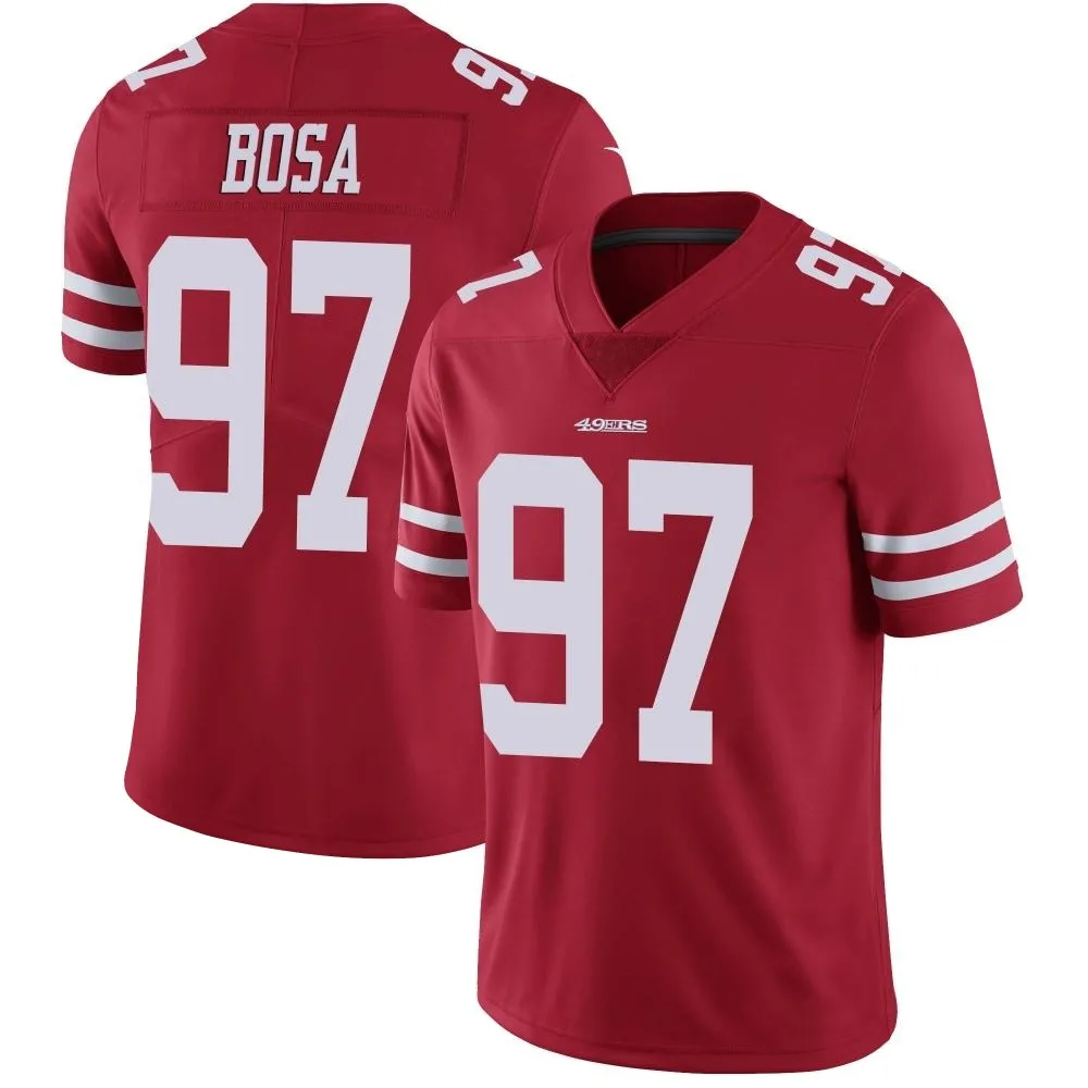Youth San Francisco 49ers Nick Bosa Nike Team Color Vapor Untouchable Limited Red Jersey Youth San Francisco 49ers Nick Bosa Nike Team Color Vapor Untouchable Limited Red Jersey