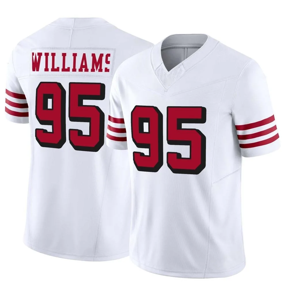 Men's San Francisco 49ers Nick Williams Nike Alternate Vapor F.U.S.E. Limited White Jersey Men's San Francisco 49ers Nick Williams Nike Alternate Vapor F.U.S.E. Limited White Jersey