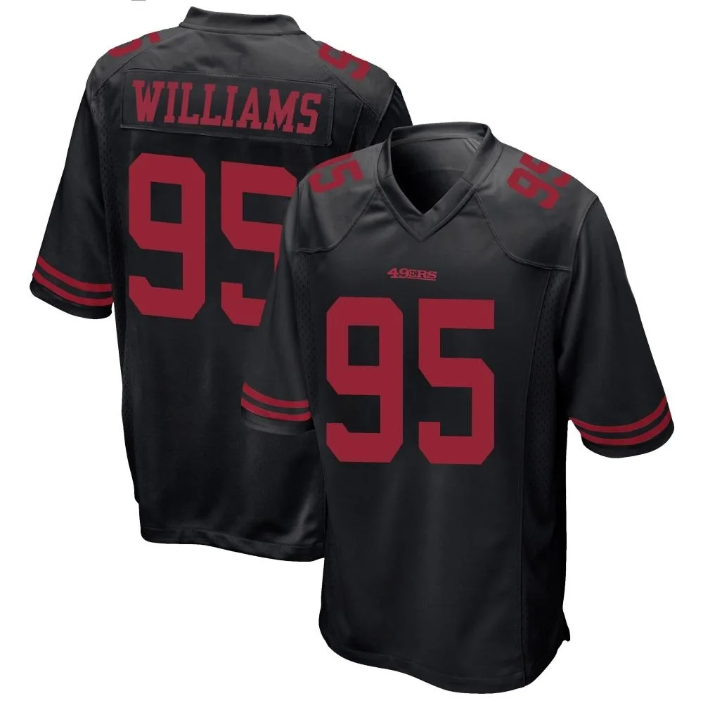 Youth San Francisco 49ers Nick Williams Nike Alternate Game Black Jersey Youth San Francisco 49ers Nick Williams Nike Alternate Game Black Jersey