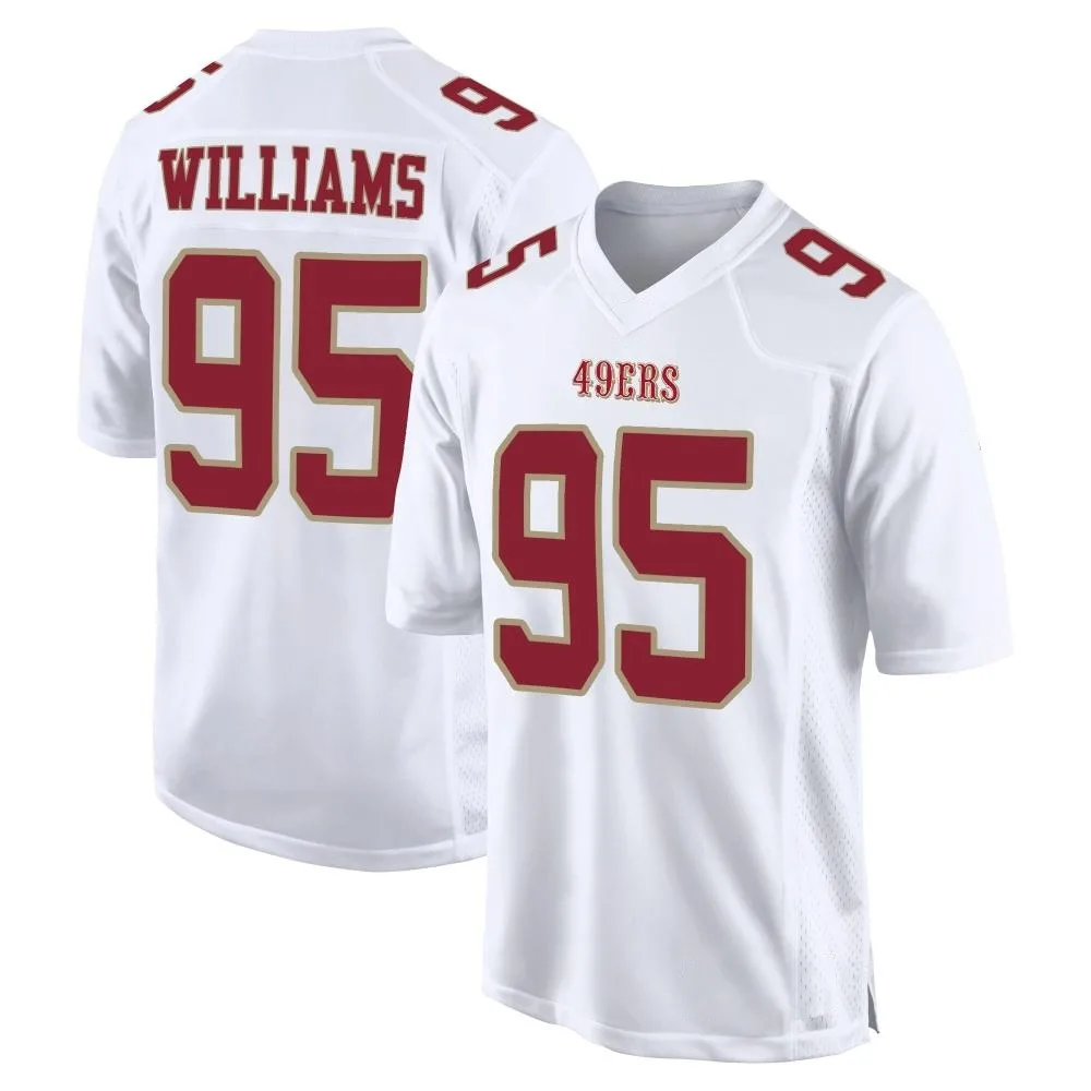 Youth San Francisco 49ers Nick Williams Nike Fashion Game White Jersey Youth San Francisco 49ers Nick Williams Nike Fashion Game White Jersey