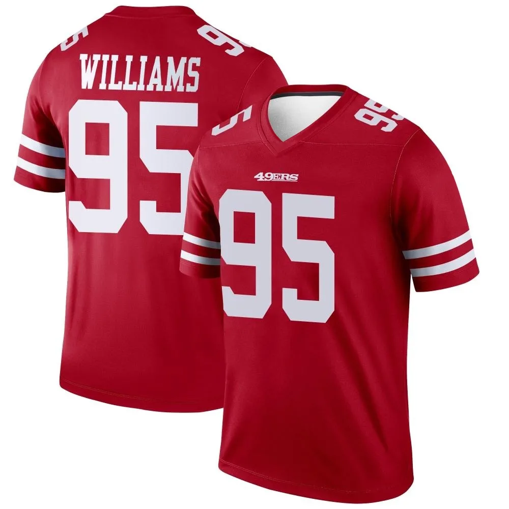 Youth San Francisco 49ers Nick Williams Nike Legend Scarlet Jersey Youth San Francisco 49ers Nick Williams Nike Legend Scarlet Jersey