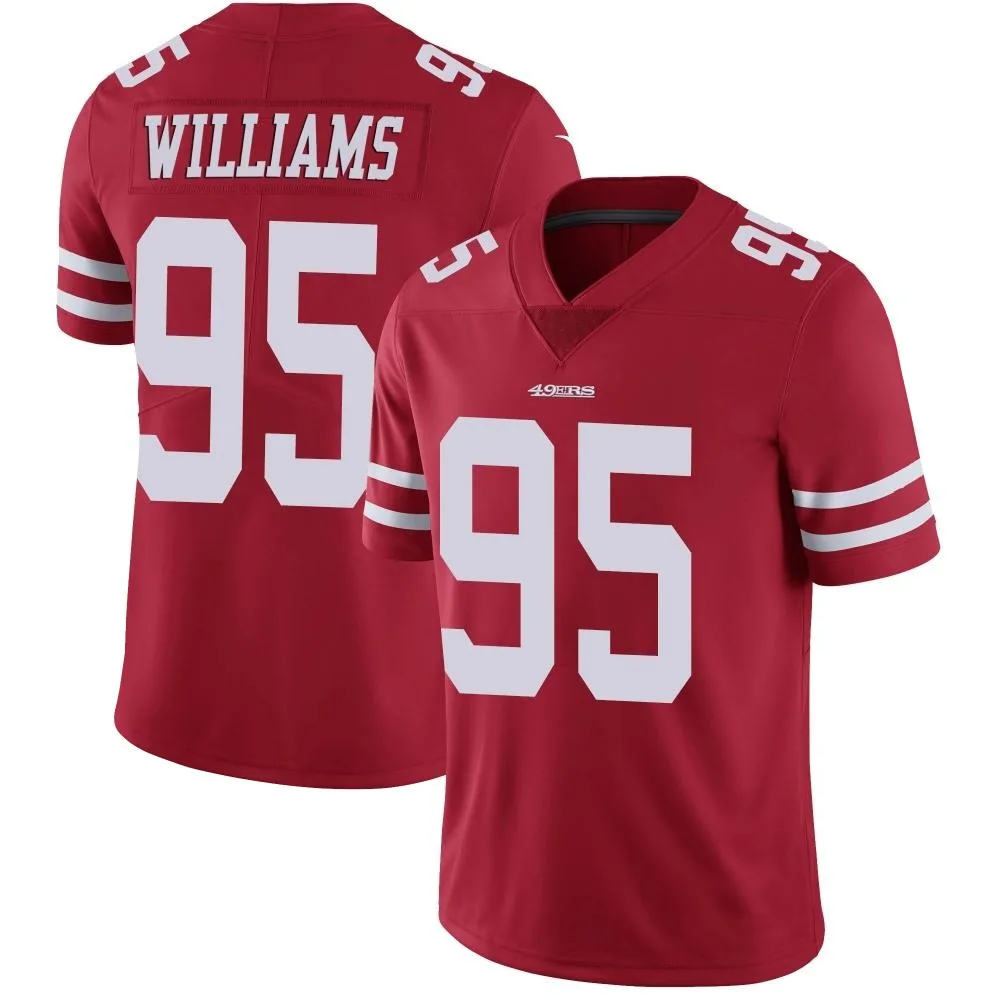 Youth San Francisco 49ers Nick Williams Nike Team Color Vapor Untouchable Limited Red Jersey Youth San Francisco 49ers Nick Williams Nike Team Color Vapor Untouchable Limited Red Jersey