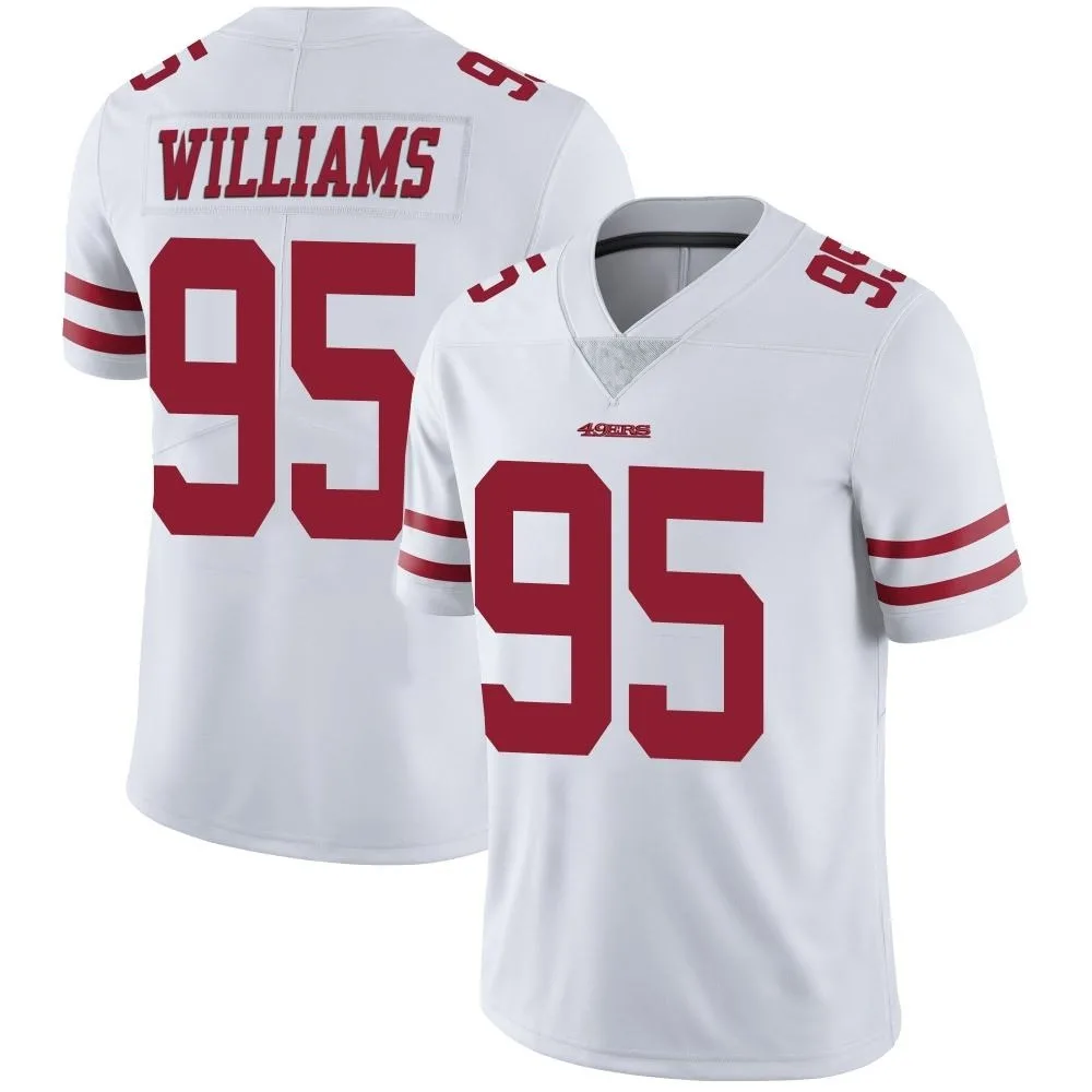 Youth San Francisco 49ers Nick Williams Nike Vapor Untouchable Limited White Jersey Youth San Francisco 49ers Nick Williams Nike Vapor Untouchable Limited White Jersey