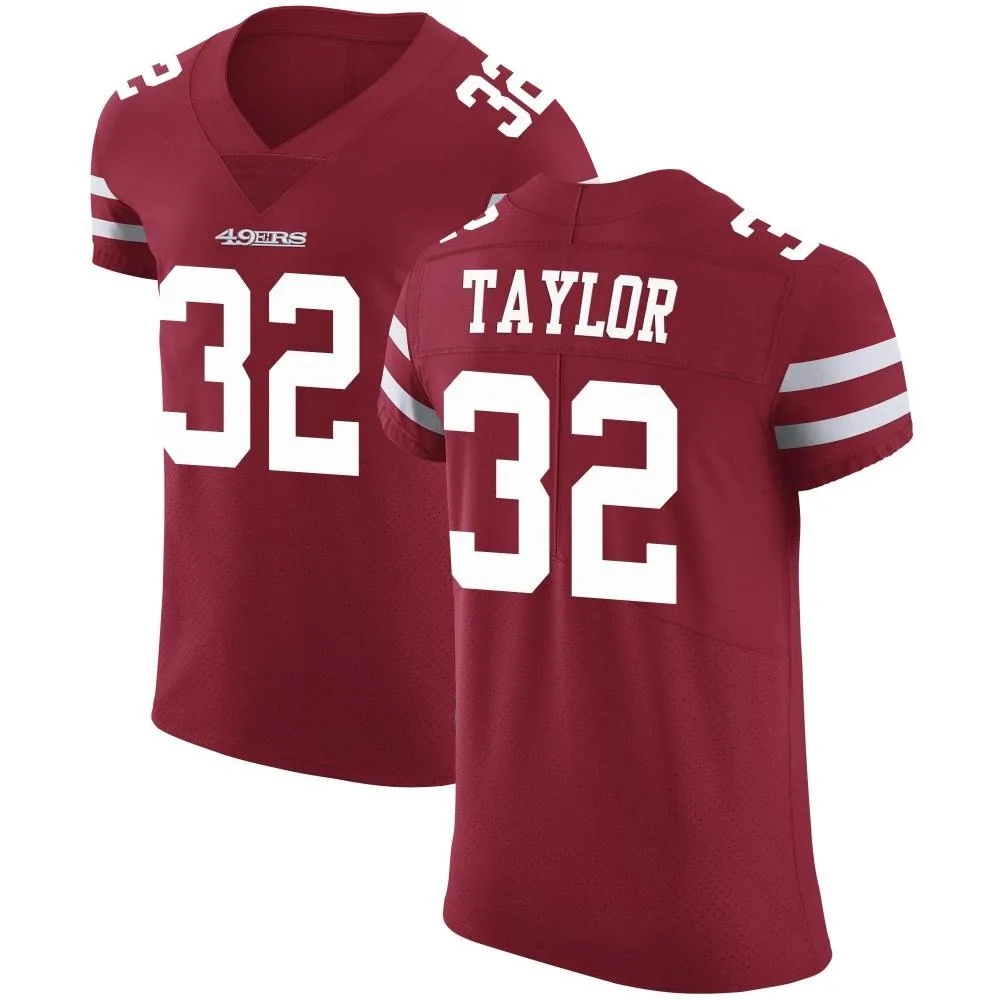 Men's San Francisco 49ers Patrick Taylor Jr. Nike Team Color Vapor Untouchable Elite Red Jersey Men's San Francisco 49ers Patrick Taylor Jr. Nike Team Color Vapor Untouchable Elite Red Jersey