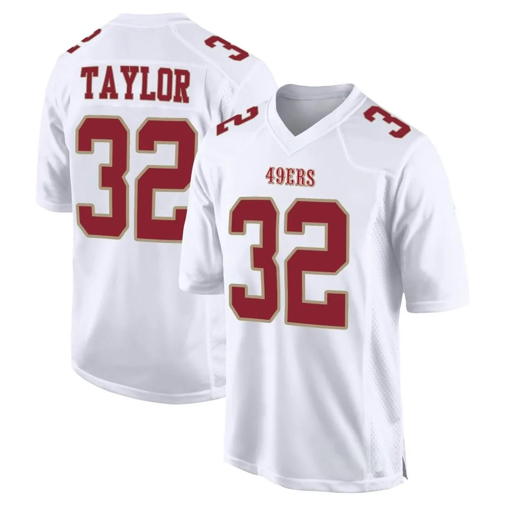 Youth San Francisco 49ers Patrick Taylor Jr. Nike Fashion Game White Jersey Youth San Francisco 49ers Patrick Taylor Jr. Nike Fashion Game White Jersey