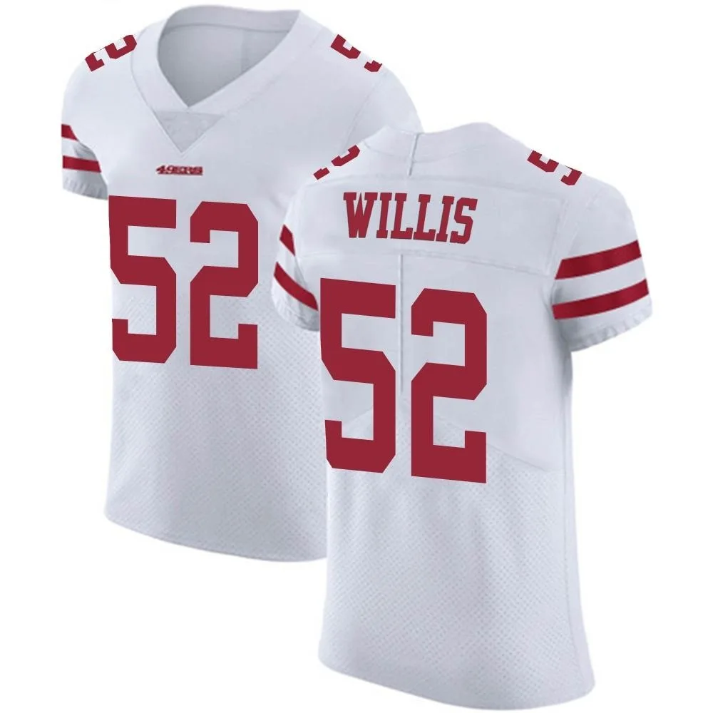Men's San Francisco 49ers Patrick Willis Nike Vapor Untouchable Elite White Jersey Men's San Francisco 49ers Patrick Willis Nike Vapor Untouchable Elite White Jersey