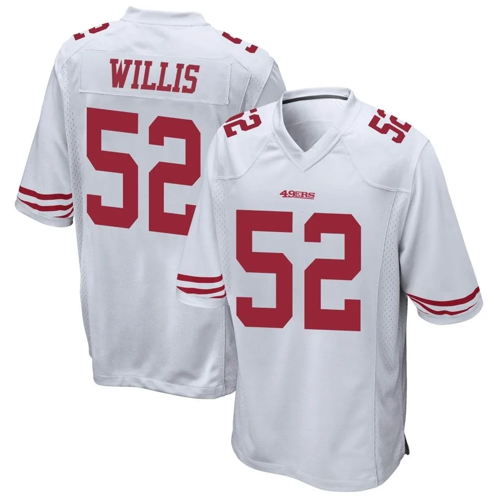 Youth San Francisco 49ers Patrick Willis Nike Game White Jersey Youth San Francisco 49ers Patrick Willis Nike Game White Jersey