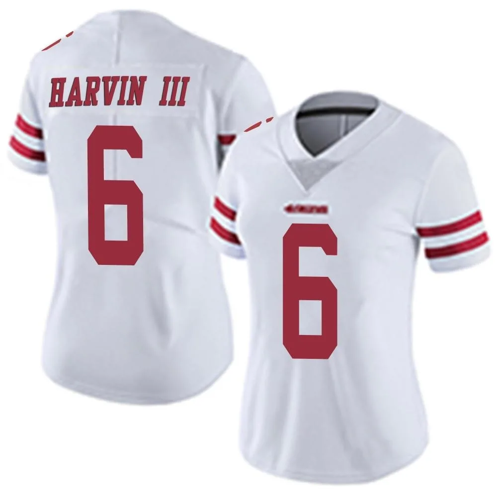 Women's San Francisco 49ers Pressley Harvin Iii Nike Vapor Untouchable Limited White Jersey Women's San Francisco 49ers Pressley Harvin Iii Nike Vapor Untouchable Limited White Jersey