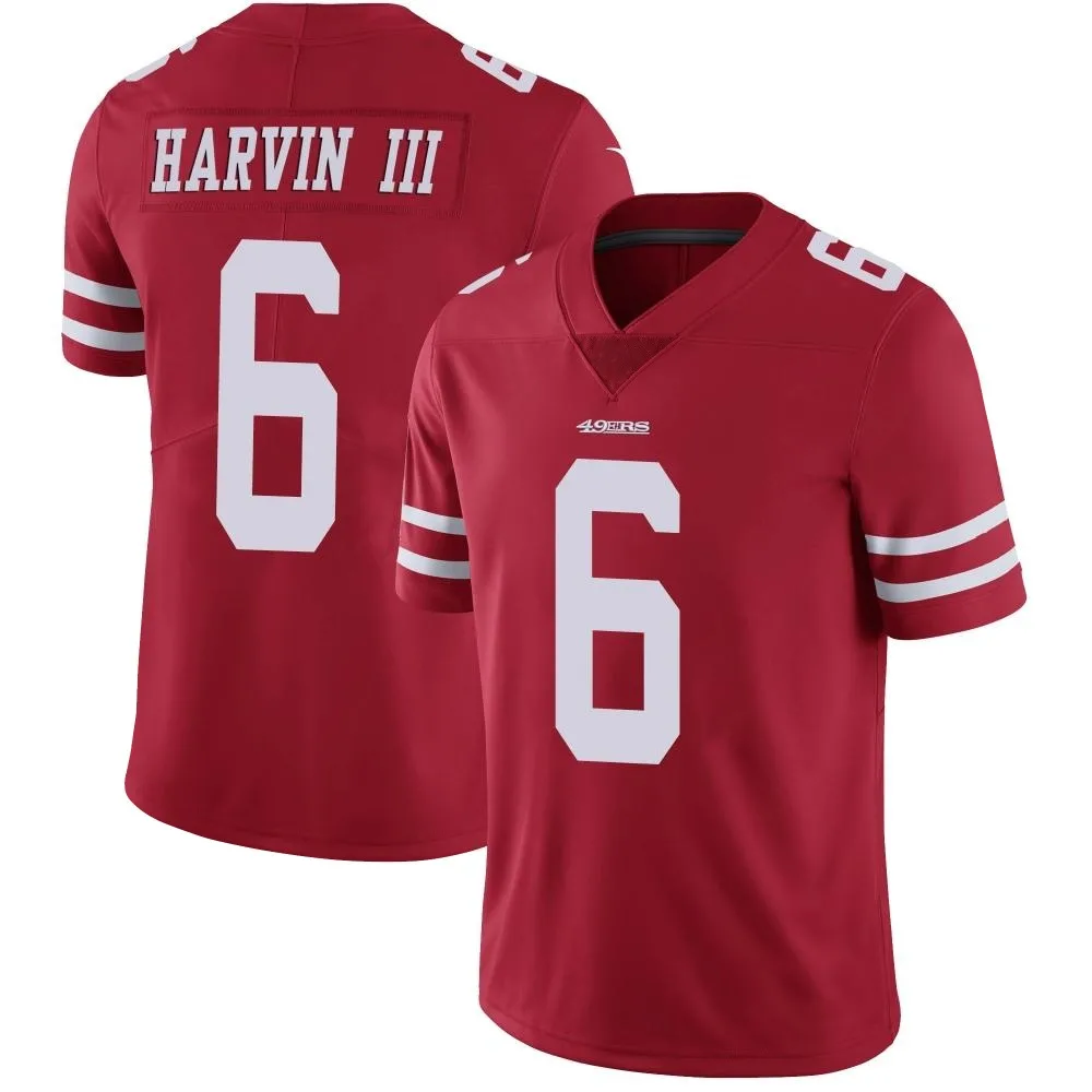 Youth San Francisco 49ers Pressley Harvin Iii Nike Team Color Vapor Untouchable Limited Red Jersey Youth San Francisco 49ers Pressley Harvin Iii Nike Team Color Vapor Untouchable Limited Red Jersey
