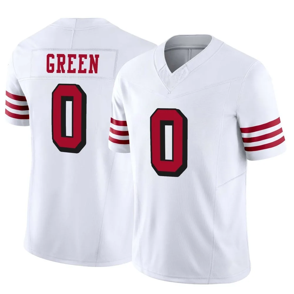 Men's San Francisco 49ers Renardo Green Nike Alternate Vapor F.U.S.E. Limited White Jersey Men's San Francisco 49ers Renardo Green Nike Alternate Vapor F.U.S.E. Limited White Jersey