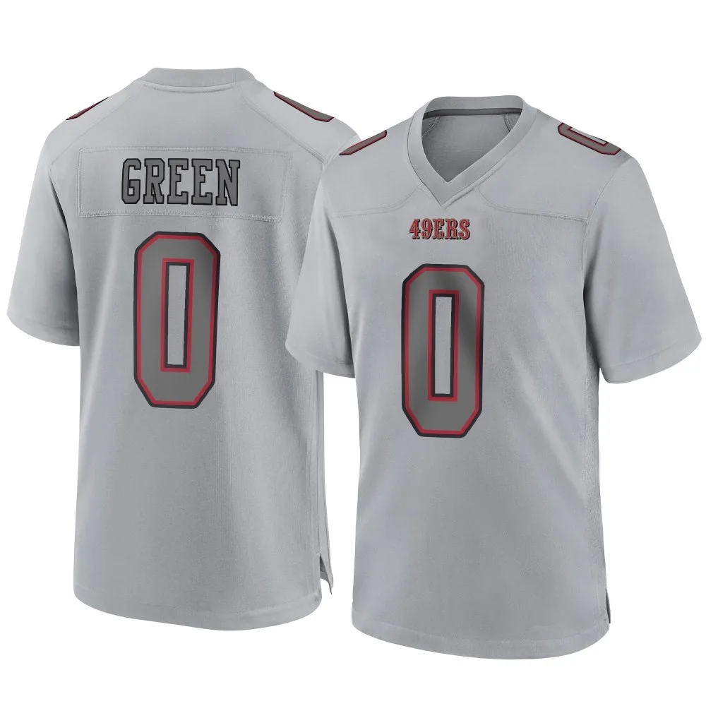 Youth San Francisco 49ers Renardo Green Nike Atmosphere Fashion Game Gray Jersey Youth San Francisco 49ers Renardo Green Nike Atmosphere Fashion Game Gray Jersey