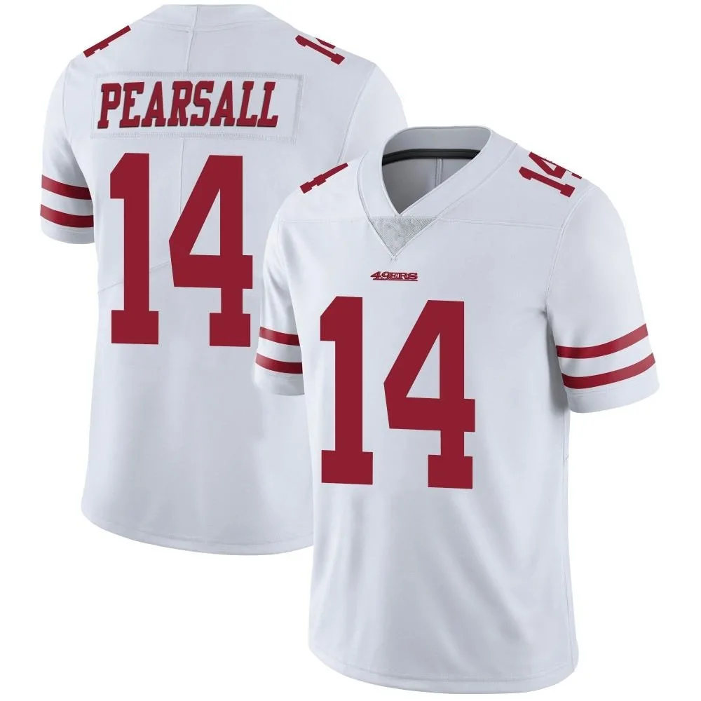 Youth San Francisco 49ers Ricky Pearsall Nike Vapor Untouchable Limited White Jersey Youth San Francisco 49ers Ricky Pearsall Nike Vapor Untouchable Limited White Jersey