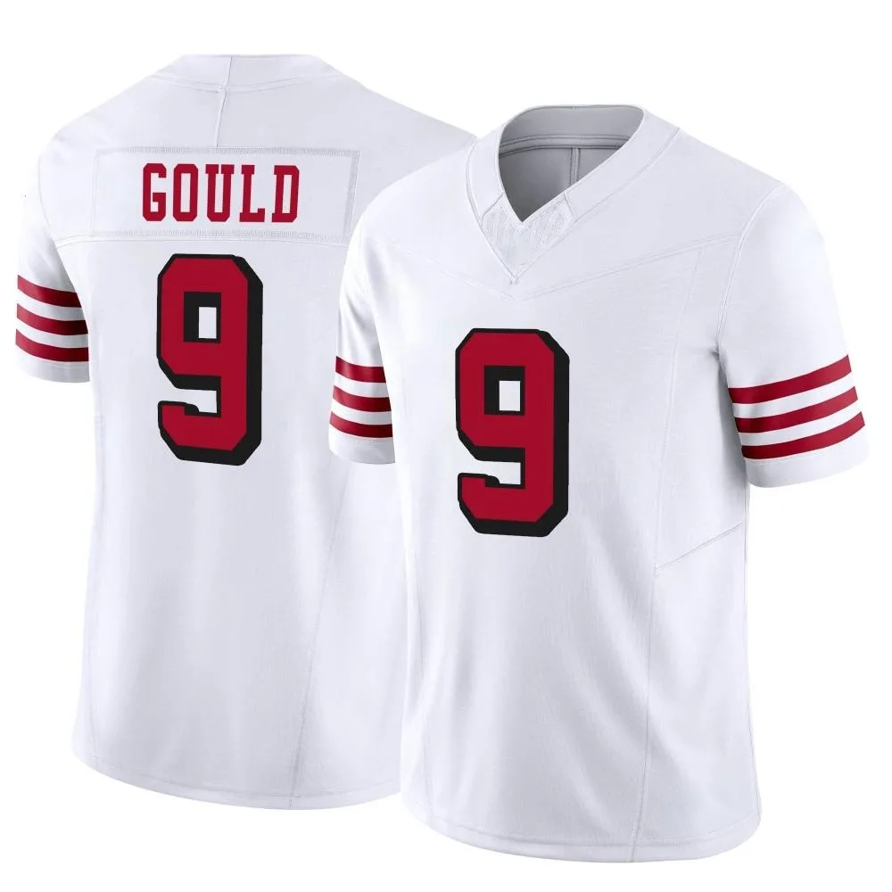 Men's San Francisco 49ers Robbie Gould Nike Alternate Vapor F.U.S.E. Limited White Jersey Men's San Francisco 49ers Robbie Gould Nike Alternate Vapor F.U.S.E. Limited White Jersey