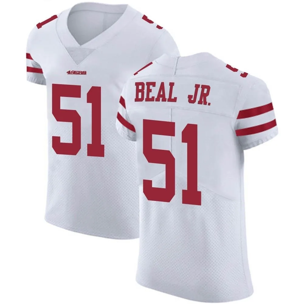 Men's San Francisco 49ers Robert Beal Jr. Nike Vapor Untouchable Elite White Jersey Men's San Francisco 49ers Robert Beal Jr. Nike Vapor Untouchable Elite White Jersey