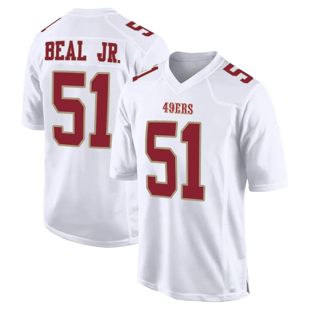 Youth San Francisco 49ers Robert Beal Jr. Nike Fashion Game White Jersey Youth San Francisco 49ers Robert Beal Jr. Nike Fashion Game White Jersey