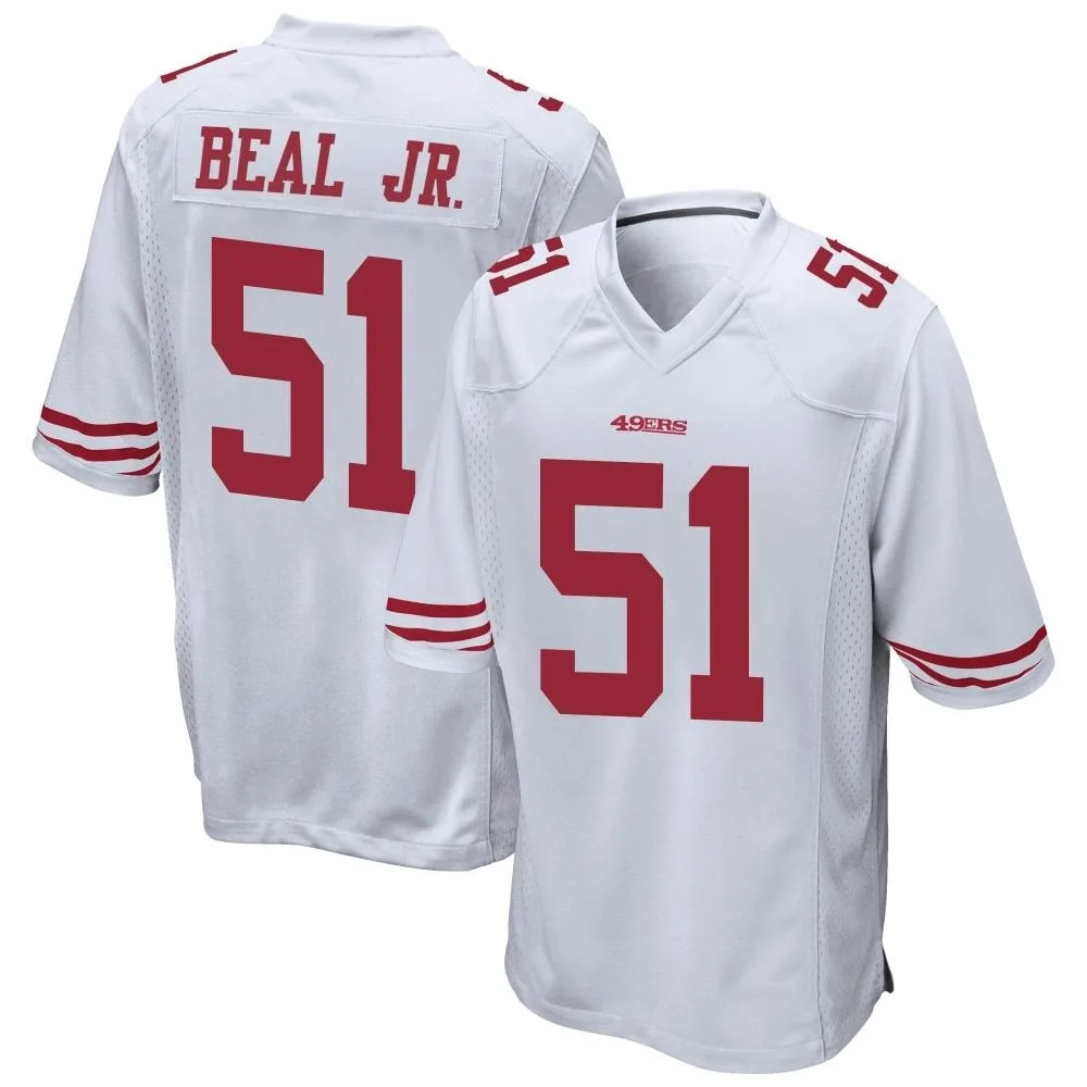 Youth San Francisco 49ers Robert Beal Jr. Nike Game White Jersey Youth San Francisco 49ers Robert Beal Jr. Nike Game White Jersey