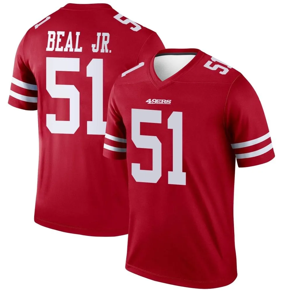 Youth San Francisco 49ers Robert Beal Jr. Nike Legend Scarlet Jersey Youth San Francisco 49ers Robert Beal Jr. Nike Legend Scarlet Jersey