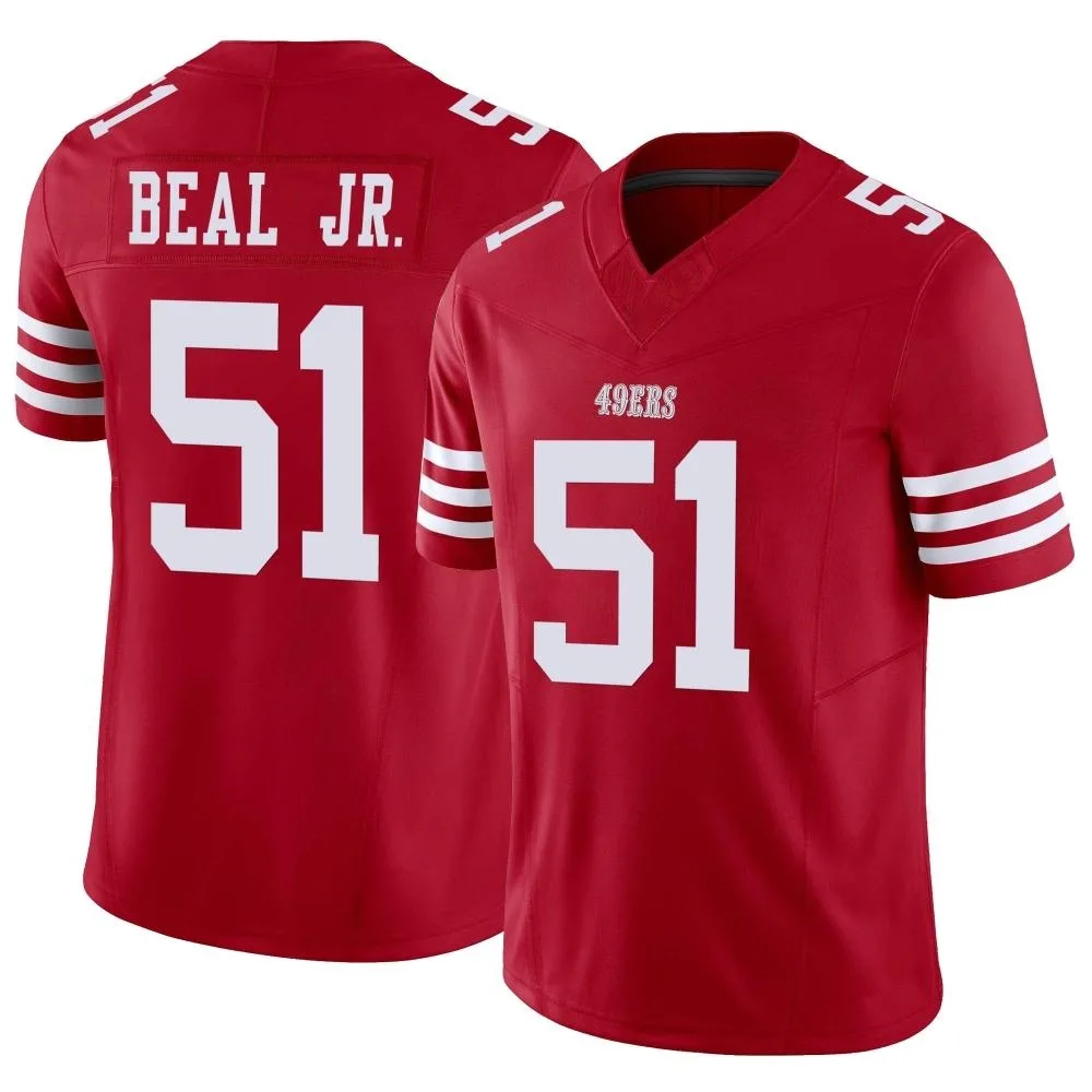 Youth San Francisco 49ers Robert Beal Jr. Nike Vapor F.U.S.E. Limited Scarlet Jersey Youth San Francisco 49ers Robert Beal Jr. Nike Vapor F.U.S.E. Limited Scarlet Jersey