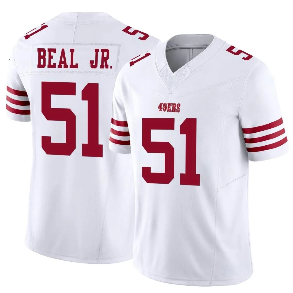 Youth San Francisco 49ers Robert Beal Jr. Nike Vapor F.U.S.E. Limited White Jersey Youth San Francisco 49ers Robert Beal Jr. Nike Vapor F.U.S.E. Limited White Jersey