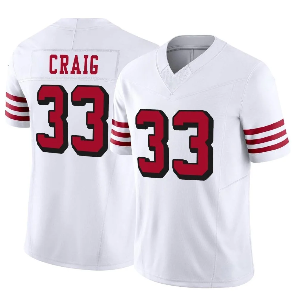 Youth San Francisco 49ers Roger Craig Nike Alternate Vapor F.U.S.E. Limited White Jersey Youth San Francisco 49ers Roger Craig Nike Alternate Vapor F.U.S.E. Limited White Jersey