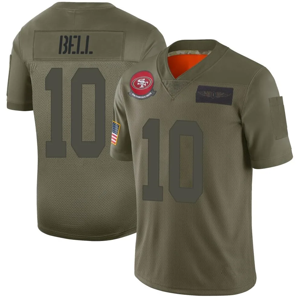 Men's San Francisco 49ers Ronnie Bell Nike 2019 Salute To Service Limited Camo Jersey Men's San Francisco 49ers Ronnie Bell Nike 2019 Salute To Service Limited Camo Jersey