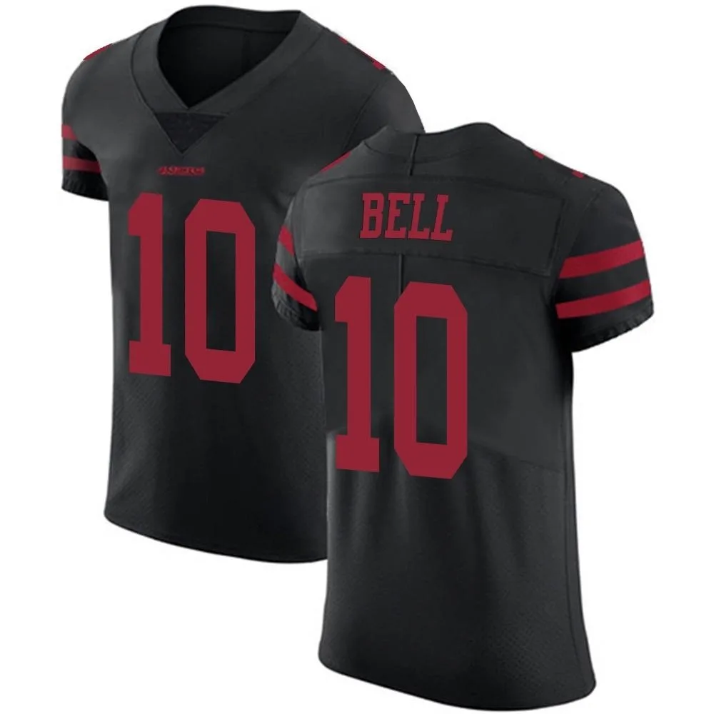 Men's San Francisco 49ers Ronnie Bell Nike Alternate Vapor Untouchable Elite Black Jersey Men's San Francisco 49ers Ronnie Bell Nike Alternate Vapor Untouchable Elite Black Jersey