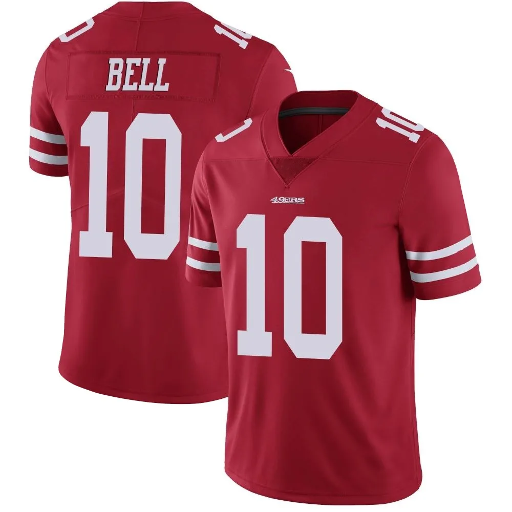 Men's San Francisco 49ers Ronnie Bell Nike Team Color Vapor Untouchable Limited Red Jersey Men's San Francisco 49ers Ronnie Bell Nike Team Color Vapor Untouchable Limited Red Jersey