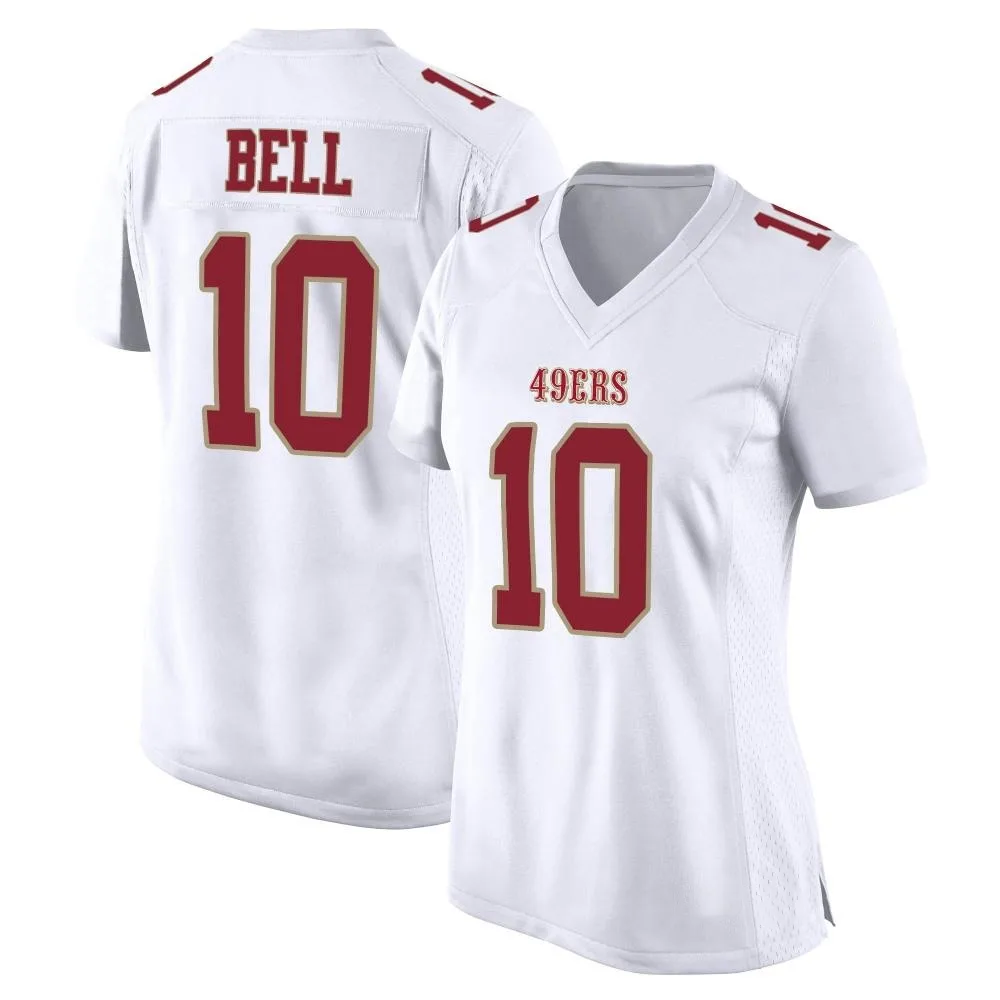 Women's San Francisco 49ers Ronnie Bell Nike Fashion Game White Jersey Women's San Francisco 49ers Ronnie Bell Nike Fashion Game White Jersey