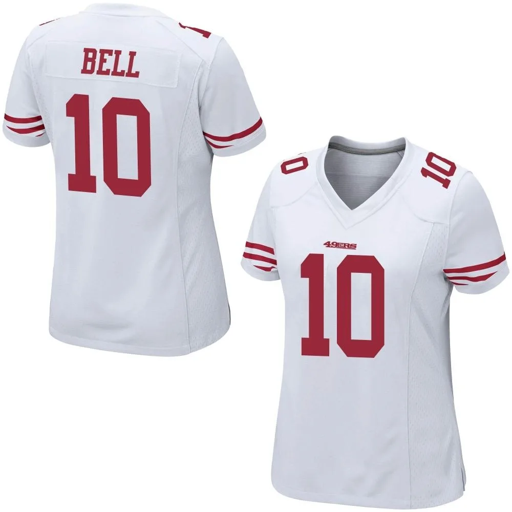 Women's San Francisco 49ers Ronnie Bell Nike Game White Jersey Women's San Francisco 49ers Ronnie Bell Nike Game White Jersey