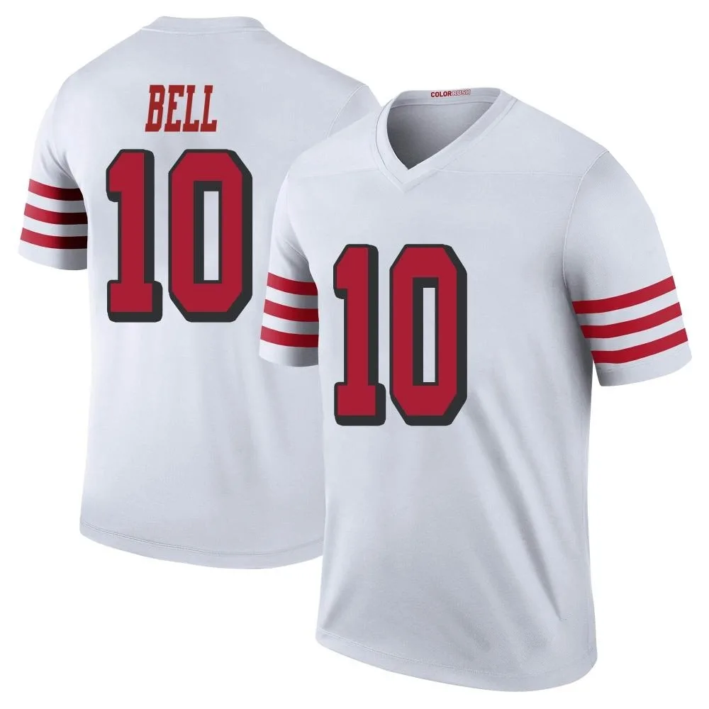 Youth San Francisco 49ers Ronnie Bell Nike Color Rush Legend White Jersey Youth San Francisco 49ers Ronnie Bell Nike Color Rush Legend White Jersey