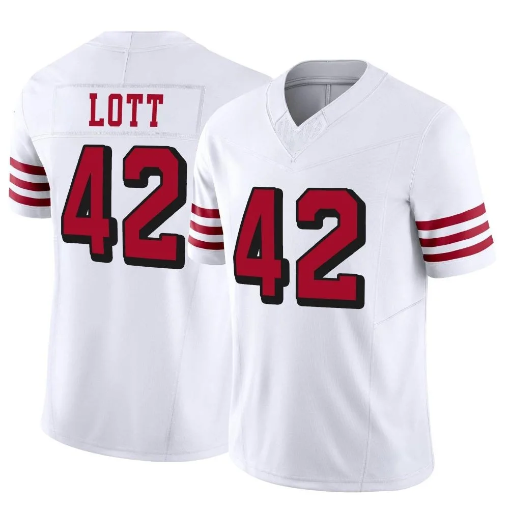 Youth San Francisco 49ers Ronnie Lott Nike Alternate Vapor F.U.S.E. Limited White Jersey Youth San Francisco 49ers Ronnie Lott Nike Alternate Vapor F.U.S.E. Limited White Jersey