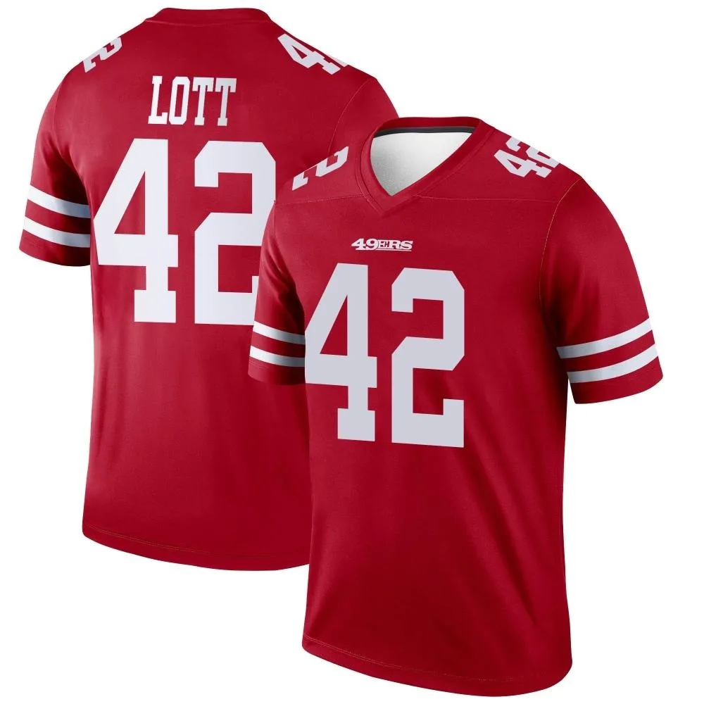 Youth San Francisco 49ers Ronnie Lott Nike Legend Scarlet Jersey Youth San Francisco 49ers Ronnie Lott Nike Legend Scarlet Jersey
