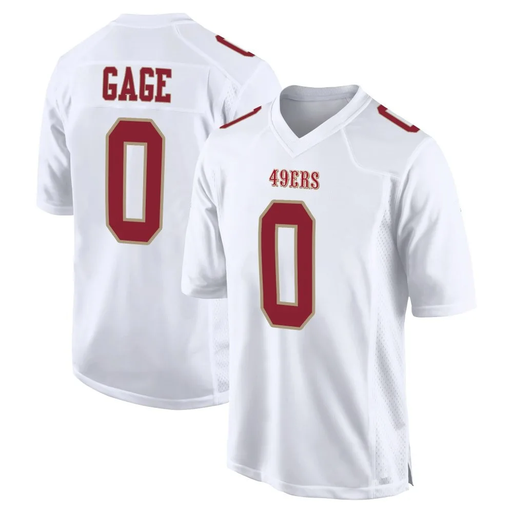 Men's San Francisco 49ers Russell Gage Nike Fashion Game White Jersey Men's San Francisco 49ers Russell Gage Nike Fashion Game White Jersey