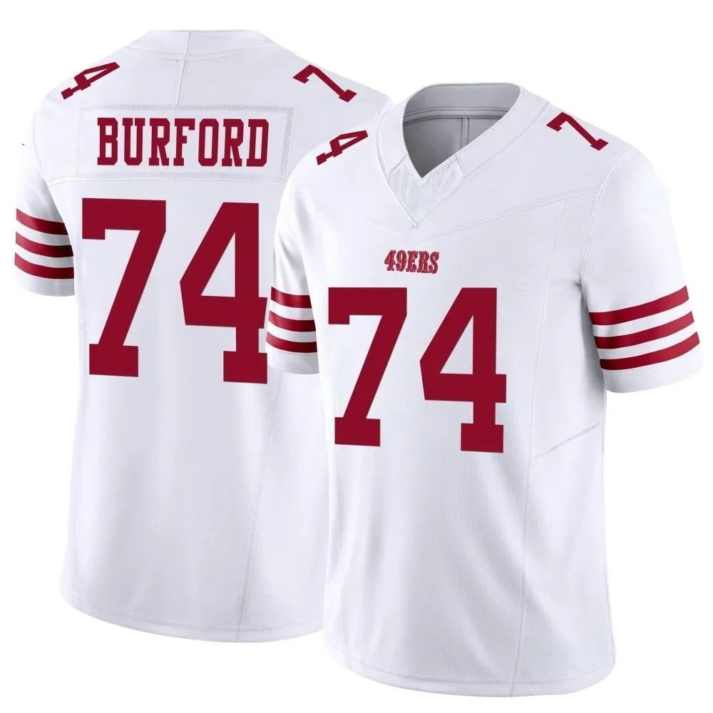 Youth San Francisco 49ers Spencer Burford Nike Vapor F.U.S.E. Limited White Jersey Youth San Francisco 49ers Spencer Burford Nike Vapor F.U.S.E. Limited White Jersey