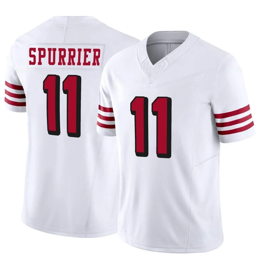 Men's San Francisco 49ers Steve Spurrier Nike Alternate Vapor F.U.S.E. Limited White Jersey Men's San Francisco 49ers Steve Spurrier Nike Alternate Vapor F.U.S.E. Limited White Jersey