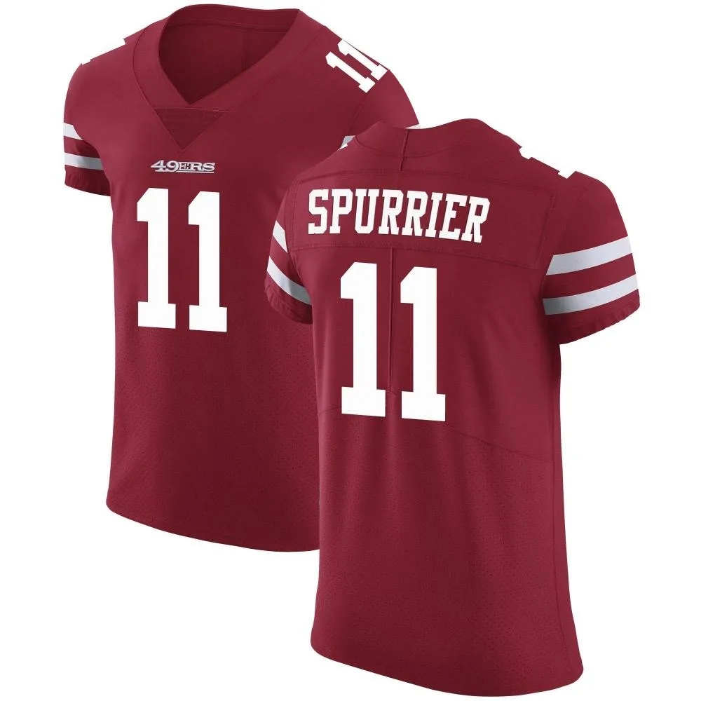 Men's San Francisco 49ers Steve Spurrier Nike Team Color Vapor Untouchable Elite Red Jersey Men's San Francisco 49ers Steve Spurrier Nike Team Color Vapor Untouchable Elite Red Jersey