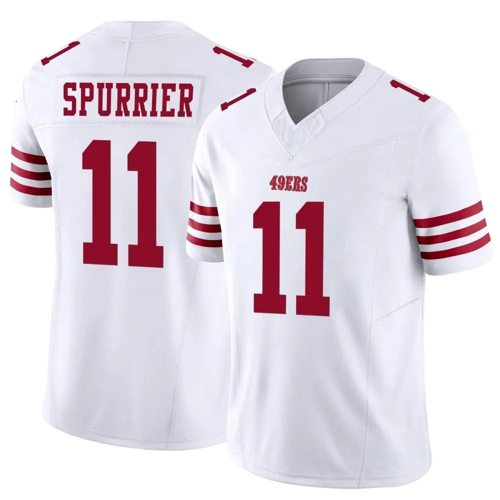 Men's San Francisco 49ers Steve Spurrier Nike Vapor F.U.S.E. Limited White Jersey Men's San Francisco 49ers Steve Spurrier Nike Vapor F.U.S.E. Limited White Jersey