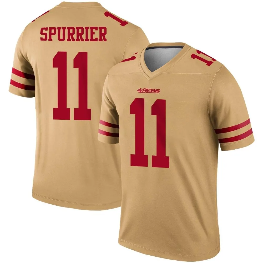 Youth San Francisco 49ers Steve Spurrier Nike Inverted Legend Gold Jersey Youth San Francisco 49ers Steve Spurrier Nike Inverted Legend Gold Jersey