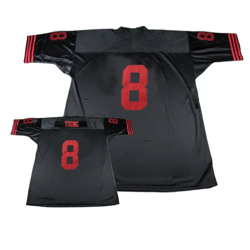 Men's San Francisco 49ers Steve Young Mitchell And Ness Throwback Authentic Black Jersey Men's San Francisco 49ers Steve Young Mitchell And Ness Throwback Authentic Black Jersey