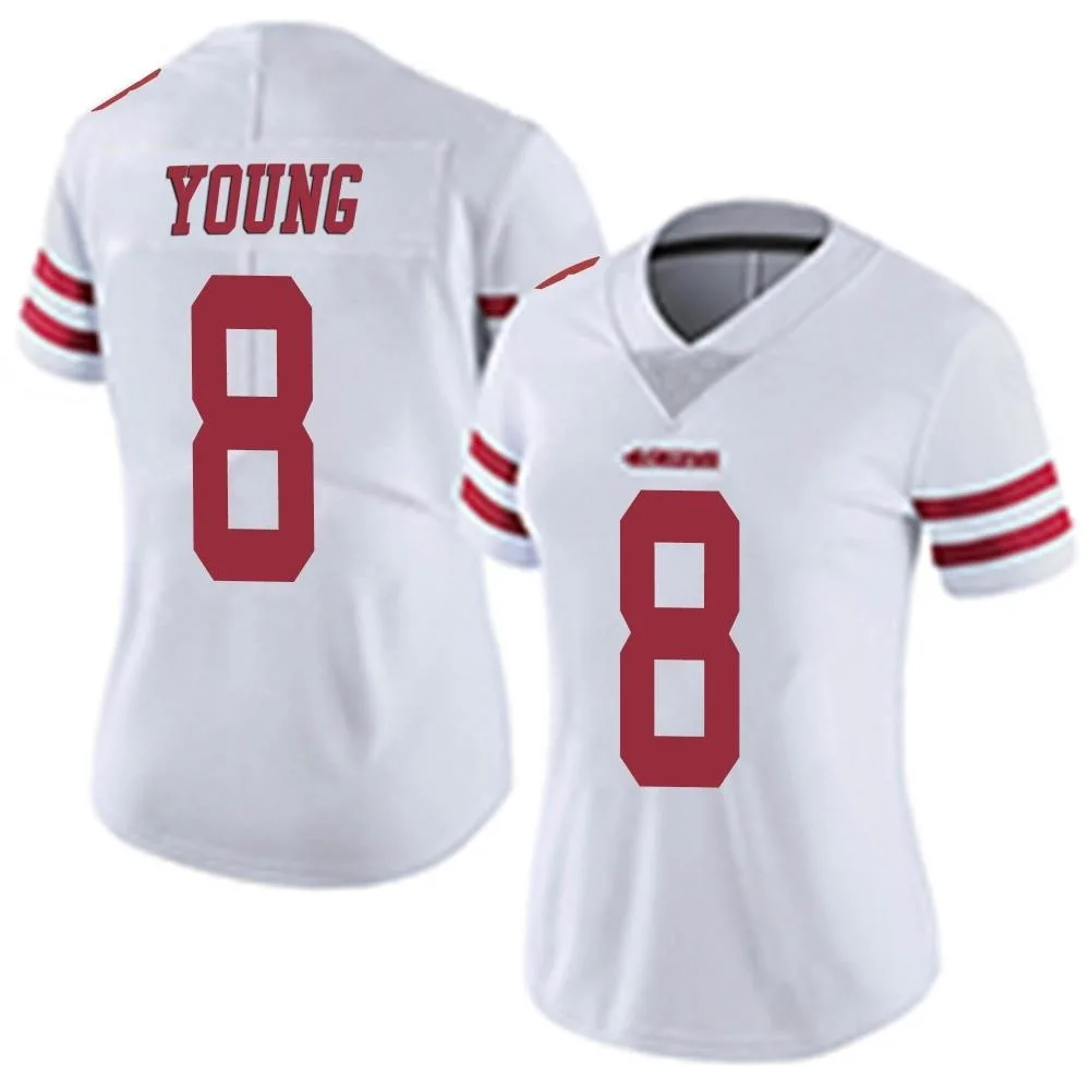 Women's San Francisco 49ers Steve Young Nike Vapor Untouchable Limited White Jersey Women's San Francisco 49ers Steve Young Nike Vapor Untouchable Limited White Jersey