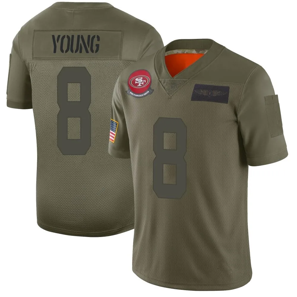 Youth San Francisco 49ers Steve Young Nike 2019 Salute To Service Limited Camo Jersey Youth San Francisco 49ers Steve Young Nike 2019 Salute To Service Limited Camo Jersey