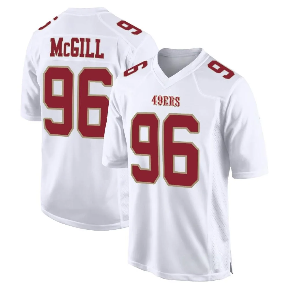 Men's San Francisco 49ers T.y. Mcgill Nike Fashion Game White Jersey Men's San Francisco 49ers T.y. Mcgill Nike Fashion Game White Jersey